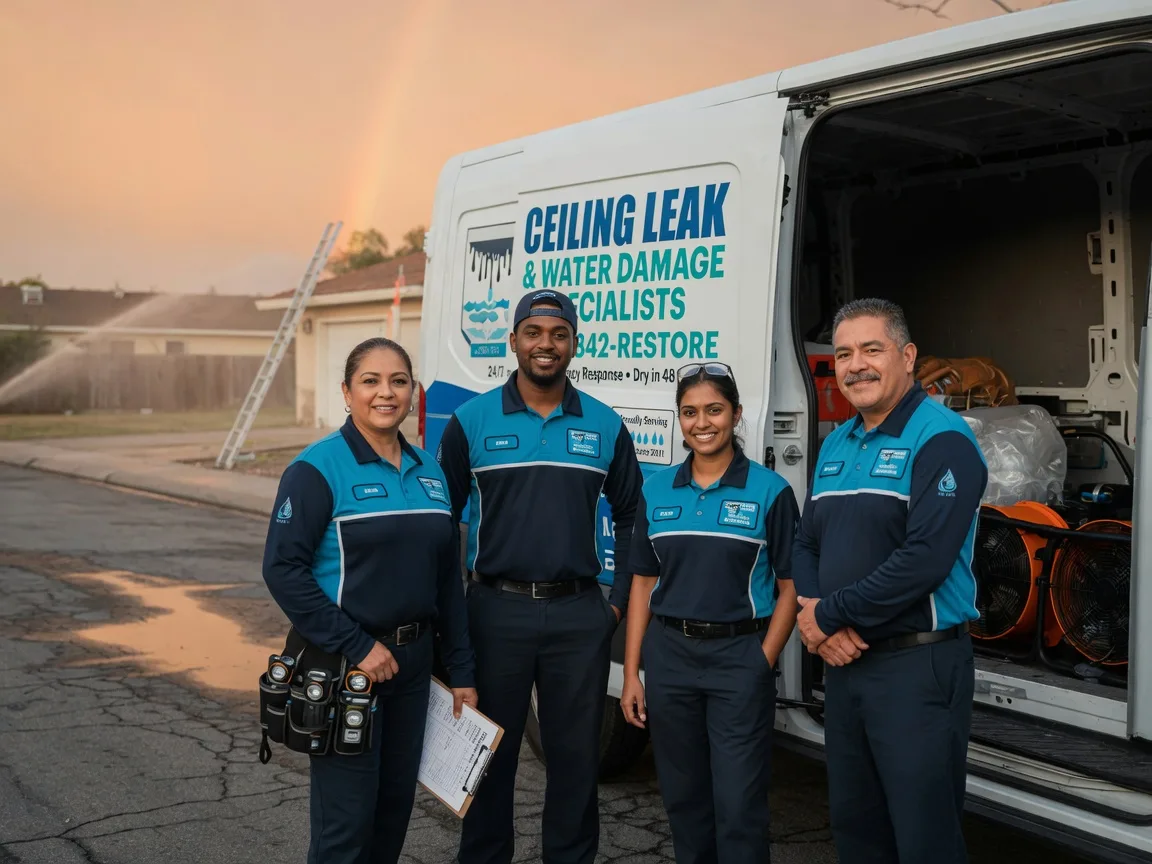 Ceiling Leak Cleanup company in Verona, VA