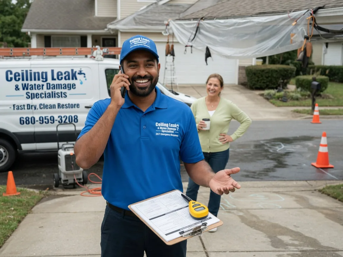 Ceiling Leak Cleanup Verona, VA FAQs